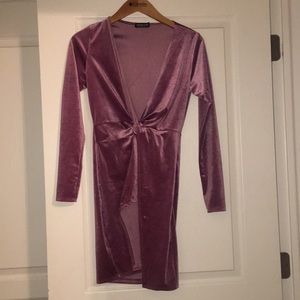 Sugar Coat Velvet Dress
